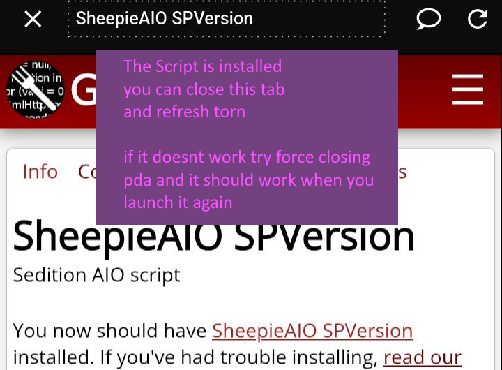 PDA Install Placeholder