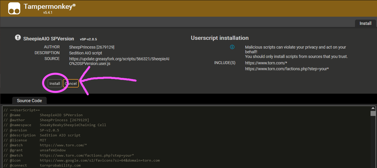 Install Script Placeholder